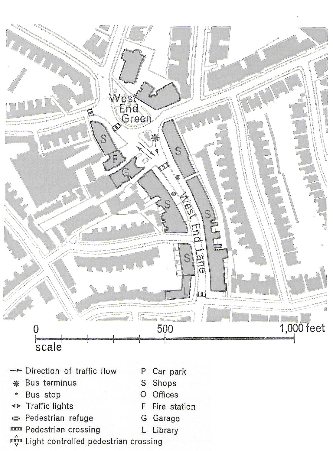Fig. 3 West End Lane, Hampstead, London.