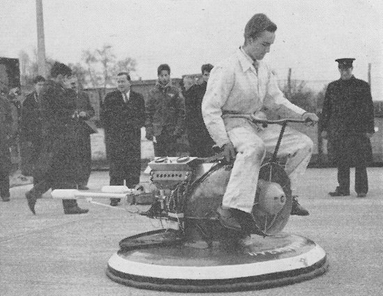 Fig.37 The air-cushion craft.